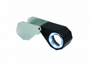 Kite Optics LED Triplet Loupe Hand Lens 10x