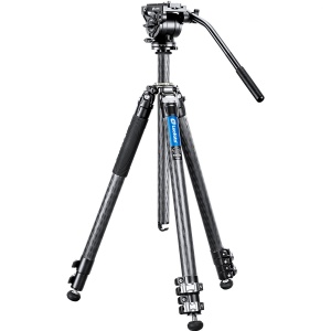 Leofoto Manba LV-323C Carbon Fibre Tripod with BV-10 Fluid Head