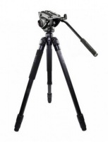 Kite Ardea Carbon Fibre tripod with Manfrotto MVH500AH Video Head