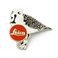 Leica Spoon-billed Sandpiper Pin Badge