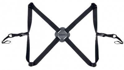 Opticron Binocular Harness - Elastic/Leather 25mm