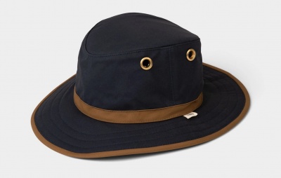 Tilley Outback Hat (TWC7) - Navy/British Tan