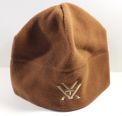 Vortex Fleece Beanie Hat - Brown